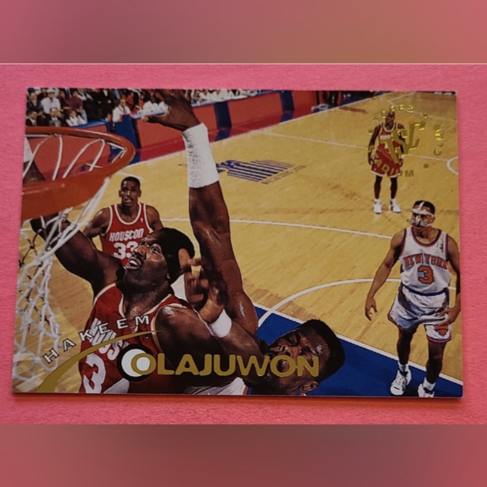 🏀Topps 1994 Hakeem Olajuwon Houston Rockets #79
